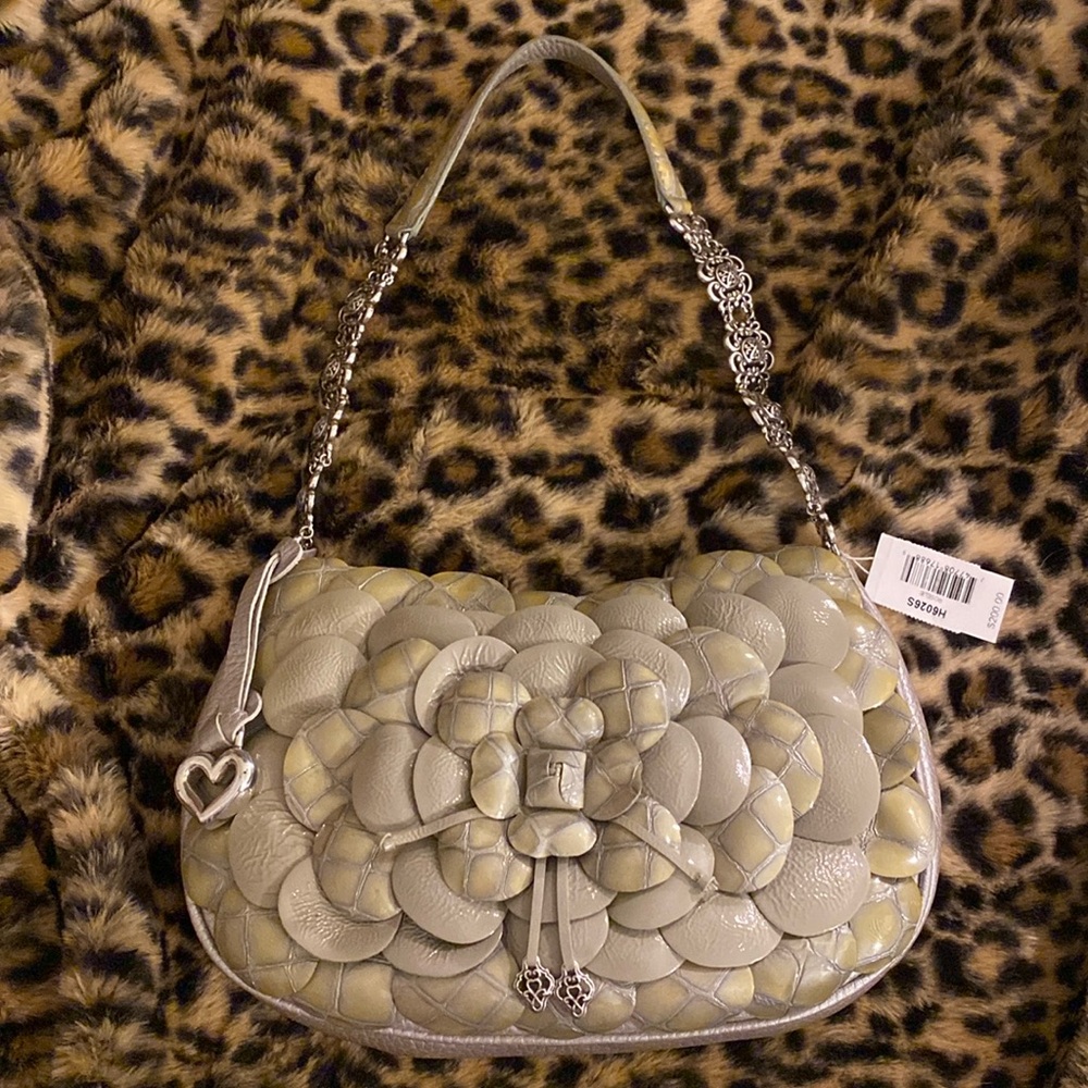 NWT Brighton Rosalie leather shoulder bag